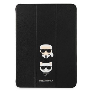 Karl Lagerfeld Saffiano KLFC12OKCK Grāmatveida Maks Planšetdatoram Apple iPad 12.9" Pro 2021