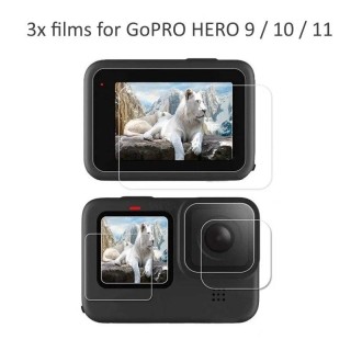 Mocco Premium Hydrogel Films for GoPro HERO 9 / 10 / 11 / 3pcs