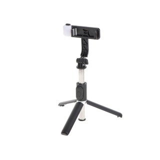 RoGer V15 Universal Tripod Stand for Selfie with LED Lamp