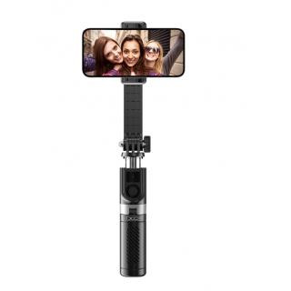 XO SS10 Selfie Stick / Tripod с Bluetooth Пультом Управления 80cm