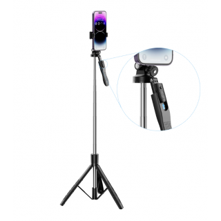 XO SS15 Selfie Nūja / Tripods ar Bluetooth Tālvadības Pulti 180cm