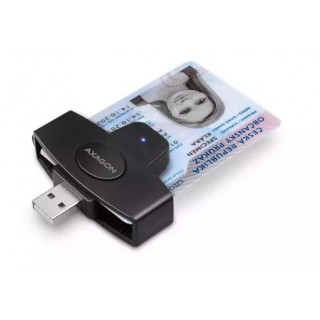 Axagon CRE-SM5 Miniature USB contact ID card reader