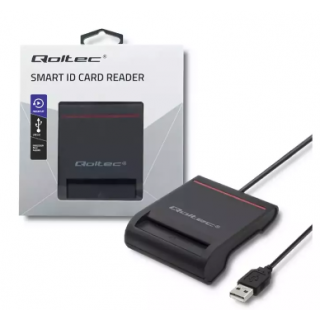 Qoltec Q-50642 ID Karšu Lasītājs USB 2.0