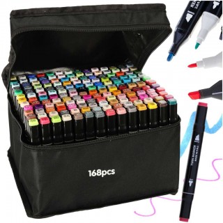 RoGer Double-sided alcohol markers 168pcs