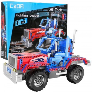 CaDa C51002W R/C Toy Car Truck Collapsible constructor set 531 parts