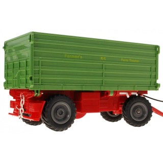 RoGer Farm Tractor with Trailer 1:28