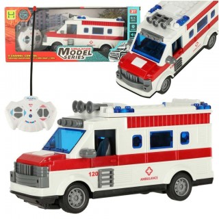 RoGer RC Ambulance Toy Car 1:30