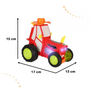 RoGer RC Прыгающий игрушечный трактор с Дистанционным Управлением