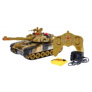 RoGer R/C Tank Desert Camouflage Toy Car 2.4 GHz