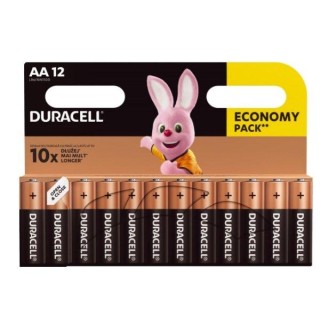 Duracell AA / MN1500 Alkaline LR6 1.5V Baterijas 12gab.