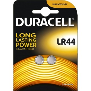 Duracell LR44 / A76 / V13GA / 76A / AG13 / 1.5V Alkaline Tablet Battery