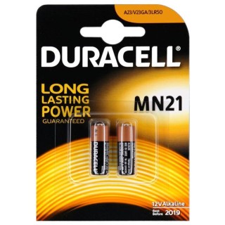 Duracell MN21 Alkaline 3LR50 12V 1.5V Batteries 2pcs