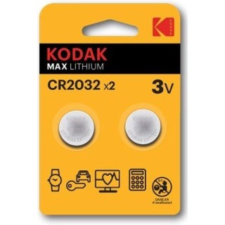 Kodak Lithium CR2032 / 3V Batteries (2pcs)