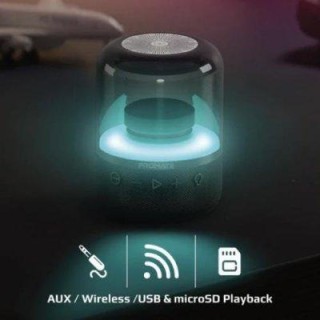 PROMATE Glitz LumiSound® 360° Surround Bluetooth Портативная Колонка
