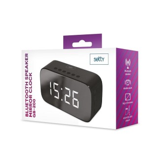 Setty GB-200 Bluetooth Speaker with Clock function