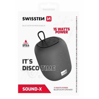 Swissten SOUND-X Portable Bluetooth Speaker USB / Micro SD / 15W / AUX