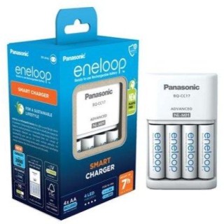Panasonic Eneloop Smart Зарядное устройство для батареек + 4x AA 2000 mAh