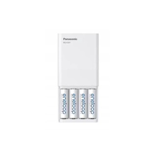 Panasonic Eneloop Smartplus USB Batterijas Lādētājs + 4x AA 2000 mAh