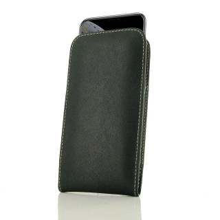 Trust Leather Sleeve Universal Telefona Maciņš Universalais 7.5 - 11.5 cm Melns