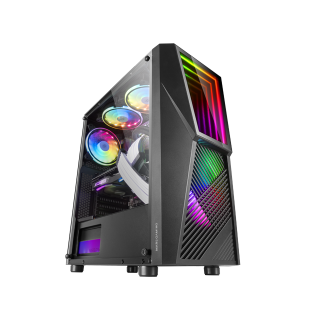 Mars Gaming MC777 Datora korpuss ATX / 2x FRGB FAN / RGB 17x