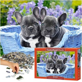 Castorland French Bulldogs Puzzle 1000 pcs.