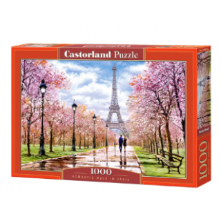 Castorland Romantic Walk In Paris Puzzle 1000 pcs.
