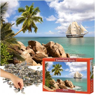 Castorland Sailing in Paradise Puzzle 1500 pcs.