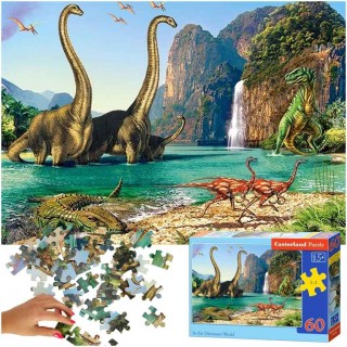 Castorland World of Dinosaurs Puzzle 60pcs