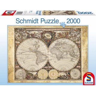 Schmidt 58178 Historical World Map Puzzle 2000pcs