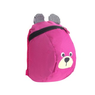 RoGer Children's Backpack Bear Pink