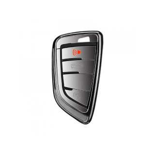 Dux Ducis Силиконовый Чехол для Автомобильных Ключей для Volkswagen Polo / Passat / Tiguan / Bora / Jetta Черный