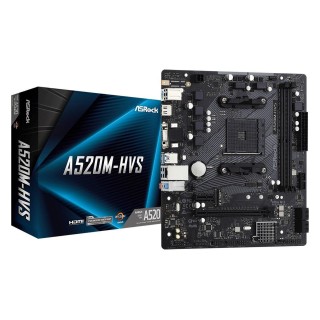 AsRock A520M-HVS Pamatplate mATX / AM4 / AMD