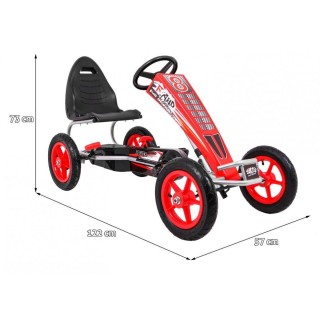 RoGer Pedal Gokart Bērnu Transportlīdzeklis