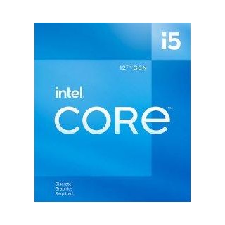 CPU Intel Core i5-12400F 2,5 GHz / 18MB / LGA1700 / Box Процессор