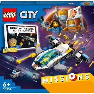 LEGO City 60354 Mars Spacecraft Exploration Mission konstruktors