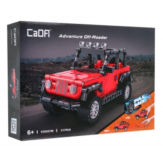 CaDa Terrain Car Constructor 317 pcs.