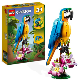 LEGO 31136 Creator 3in1 Exotic Parrot Constructor