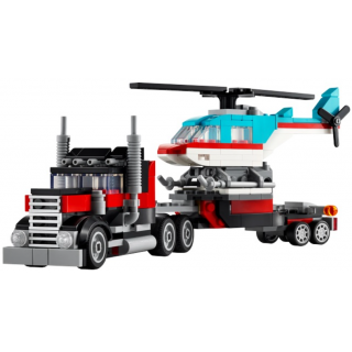 LEGO 31146 Flatbed Truck with Helicopter Constructor
