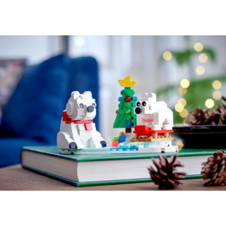 LEGO 40571 Wintertime Polar Bears Constructor