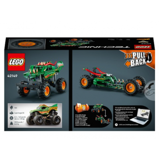 LEGO 42149 Monster Jam Dragon Konstruktors