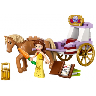 LEGO 43233 Belle's Storytime Horse Carriage Konstruktors