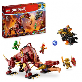 LEGO 71793 Heatwave Transforming Lava Dragon Constructor