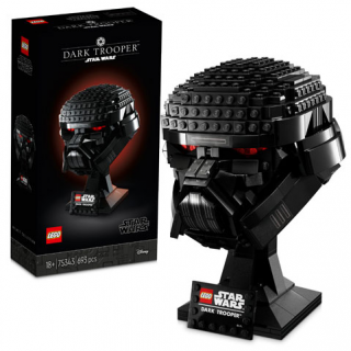 LEGO 75343 Dark Trooper Helmet Konstruktors