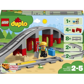 LEGO Duplo 10872 Train Tracks and Viaduct Constructor