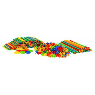 RoGer Set of Construction Straws 800 pcs.