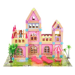 RoGer Wooden Doll House 183 pcs.