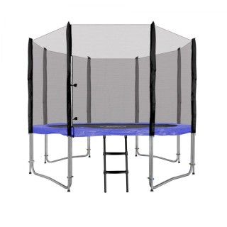 RoGer Trampoline with an External Safety Net and a Ladder 305cm