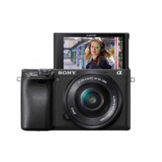 Sony Alpha ILCE-6400 Digitālā kamera + Objektīvs SELP 16-50mm