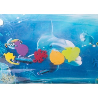RoGer Надувной детский коврик C водой / дельфин / 62x45cm