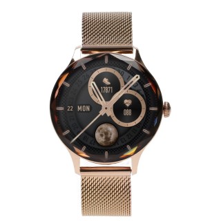 Garett Smartwatch Viva gold steel Умные часы AMOLED / IP67 / Find your phone / Music playback control